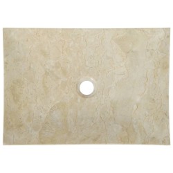 Évier 50 x 35 x 12 cm Marbre Crème 644821644821