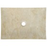 Évier 50 x 35 x 12 cm Marbre Crème 644821644821