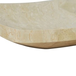 Évier 50 x 35 x 12 cm Marbre Crème 644821644821