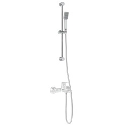 Ensemble de Système de Douche Chrome 70 cm Acier inoxydable 644826644826
