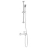 Ensemble de Système de Douche Chrome 70 cm Acier inoxydable 644826644826