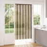 Rideau anti-insectes en chenille Marron foncé et beige 644828644828