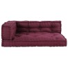 Coussin de canapé sur palette 3 pcs Marron 120 x 80 x 38 cm 644829644829