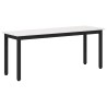 banc Blanc 110 x 35 x 45 cm Bois de pin massif 644847644847