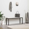 banc Blanc 110 x 35 x 45 cm Bois de pin massif 644847644847