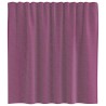 Rideaux en voile à œillets (2 pcs) violets 644850644850