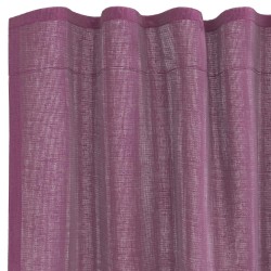 Rideaux en voile à œillets (2 pcs) violets 644850644850