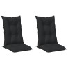 Ensemble de coussins de chaise à dossier haut 2 pcs 644859644859
