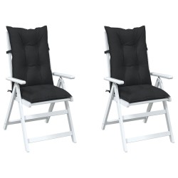 Ensemble de coussins de chaise à dossier haut 2 pcs 644859644859