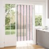 Rideau anti-insectes en chenille Gris Argent et Rose 644863644863