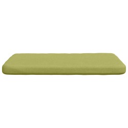 Coussins de siège 4 pcs Vert clair 40 x 40 x 3 cm tissu 644865644865