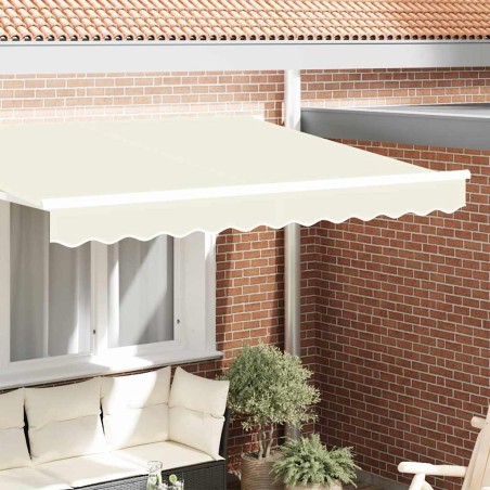 Remplacement de lambrequin Rayure Crème 2,5 m Polyester 644870644870