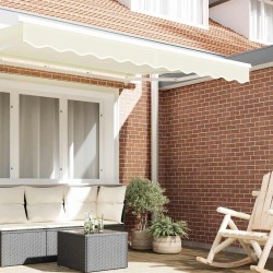 Remplacement de lambrequin Rayure Crème 2,5 m Polyester 644870644870