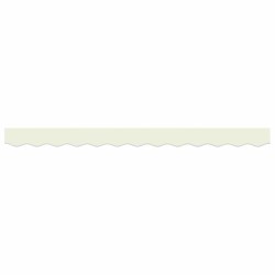 Remplacement de lambrequin Rayure Crème 2,5 m Polyester 644870644870