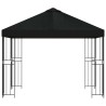 Pavillon 3 x 3 m Noir Polyester et Acier 190 gsm 644873644873