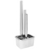 Fontaine de jardin Argenté 48x34x123 cm Acier inoxydable 644883644883