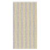 Rideau anti-insectes en chenille Gris et Beige 100 x 200 cm 644891644891
