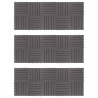 Carreau de terrasse 30 pcs Gris 30 x 30 cm Bois d'acacia 644899644899