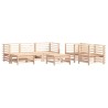 Salon de jardin 7 pcs Bois de pin massif 644905644905
