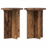 Support de Plante 2 pcs Bois ancien Ø29,5 x 40 cm 644908644908