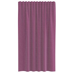 Rideaux en voile à œillets (2 pcs) violets 644918644918