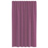 Rideaux en voile à œillets (2 pcs) violets 644918644918