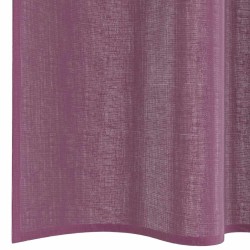 Rideaux en voile à œillets (2 pcs) violets 644918644918