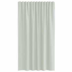 Rideaux en voile à œillets 2 pcs gris clair 644921644921