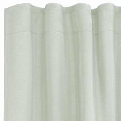 Rideaux en voile à œillets 2 pcs gris clair 644921644921