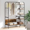 Porte-vêtements Chêne brun 120 x 44 x 160 cm Bois d'ingénierie 644924644924