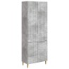 Ensemble de Meubles 2 pcs Gris béton 66 x 34,5 x 90 cm 644960644960