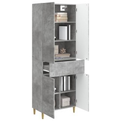 Ensemble de Meubles 2 pcs Gris béton 66 x 34,5 x 90 cm 644960644960