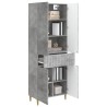 Ensemble de Meubles 2 pcs Gris béton 66 x 34,5 x 90 cm 644960644960