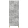 Ensemble de Meubles 2 pcs Gris béton 66 x 34,5 x 90 cm 644960644960