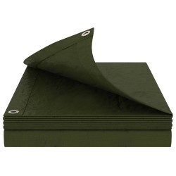 Bâche avec œillets Vert 4 x 6 m 260 gsm PE 644966644966