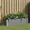 Jardinière surélevée Gris 150 x 30 x 36 cm 644968644968