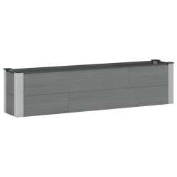Jardinière surélevée Gris 150 x 30 x 36 cm 644968644968