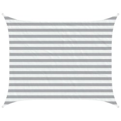 Voile d'ombre Gris clair et blanc 2 x 2,5 m 644984644984