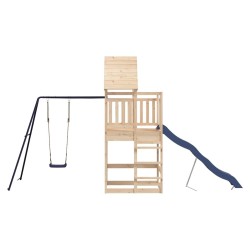 Aire de jeux d'extérieur bois de pin massif 644992644992