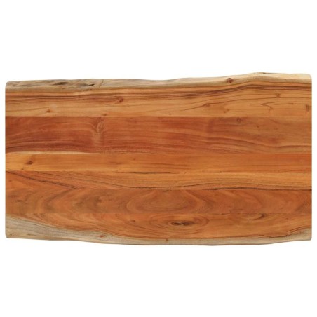 Dessus de table 100x60x3,8cm rectangulaire bois massif d'acacia 644996644996