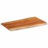Dessus de table 100x60x3,8cm rectangulaire bois massif d'acacia 644996644996