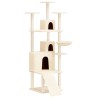 Arbre à chat avec griffoirs en sisal Crème 175 cm 644997644997