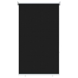 Store enrouleur extérieur à 90% de blocage UV Noir 80 x 230 cm 645000645000