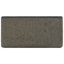 Évier 30x30x15 cm Pierre de rivière Noir 645008645008