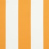 Toile de rechange pour auvent Jaune et blanc 500 × 350 cm 645026645026