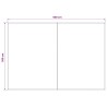 Toile de rechange pour auvent Jaune et blanc 500 × 350 cm 645026645026