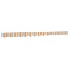 Tissu de remplacement de cantonnière d’auvent multicolore 3,5 m 645030645030