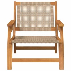 Mobilier de jardin 2 pcs Beige 67 x 78 x 73 cm 645054645054