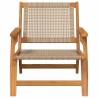 Mobilier de jardin 2 pcs Beige 67 x 78 x 73 cm 645054645054