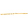 Tissu de remplacement de cantonnière d’auvent jaune blanc 6 m 645055645055